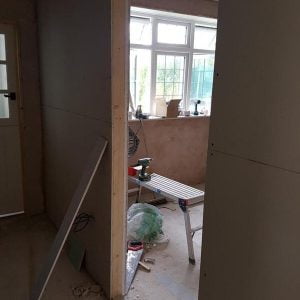 תוספת חדר מגבס